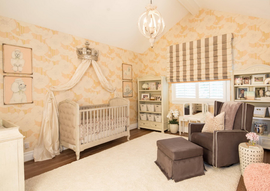 Дизайн комнаты для новорожденного